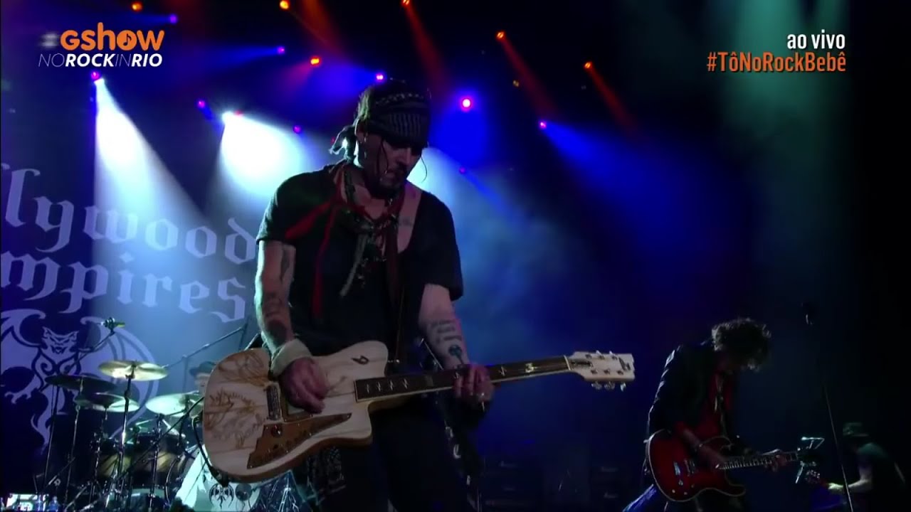 Hollywood Vampires - Live Rock In Rio Completo Full Show HD (Johnny Depp) - YouTube