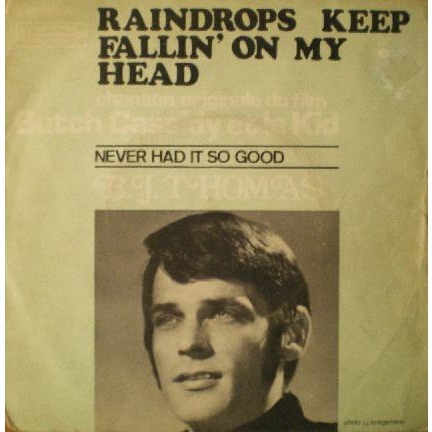 38位：Raindrops keep falling on my head