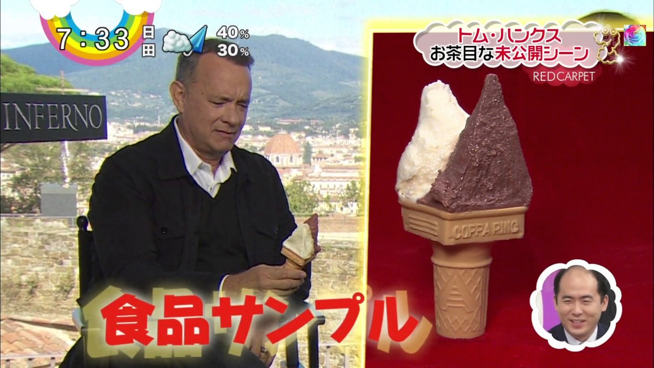 [Visit to Japan] Tom Hanks , Eddie Redmayne 未公開 / ZIP 2016.12.27 - YouTube