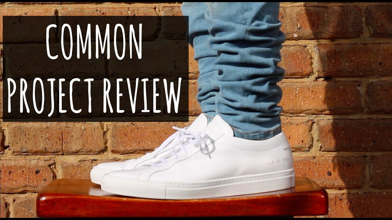 COMMON PROJECTS ACHILLES LOW SNEAKER REVIEW - YouTube