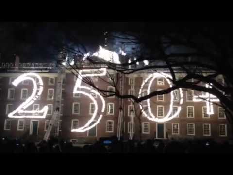ブラウン大学 250周年記念イベント - YouTube