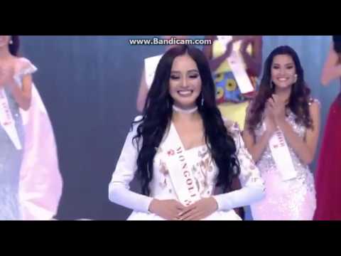 Miss World 2017-TOP 15 Winner-Announcement I Miss Mongolia Enkhjin Tseveendash - YouTube