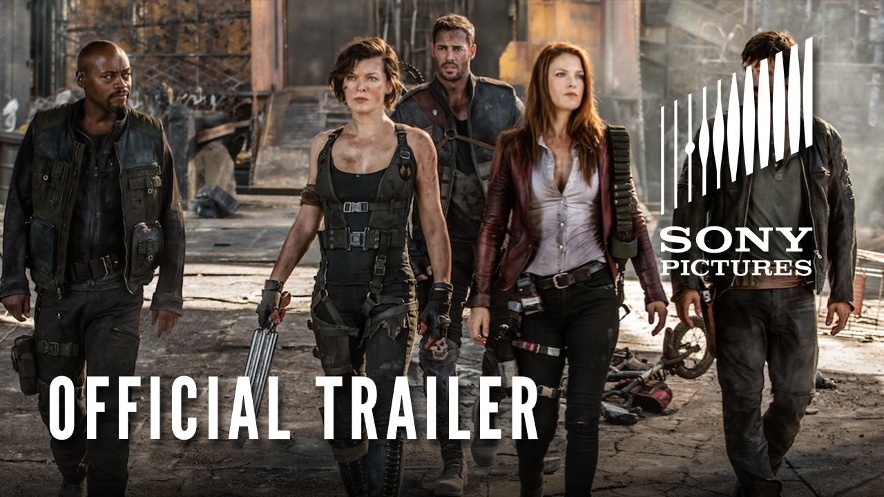 RESIDENT EVIL: THE FINAL CHAPTER - Official Trailer (HD) - YouTube