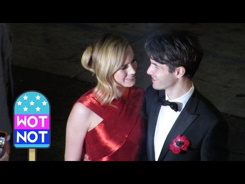 Brie Larson Leaves Fiancé Alex Greenwald On His Own At The Kong Skull Island Premiere - YouTube