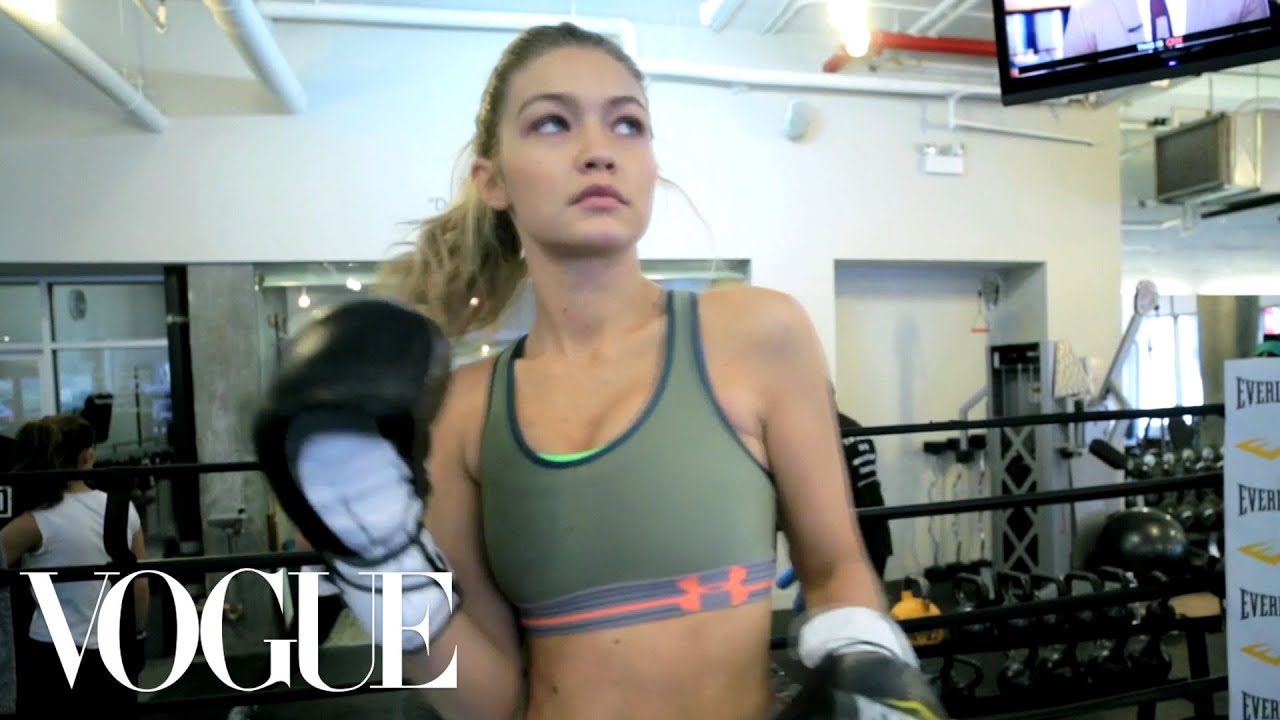 Gigi Hadid’s Body-Sculpting Boxing Workout | Vogue - YouTube