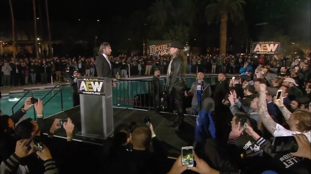 AEW's Double or Nothing Ticket Announcement Party - 2/7/19 - YouTube