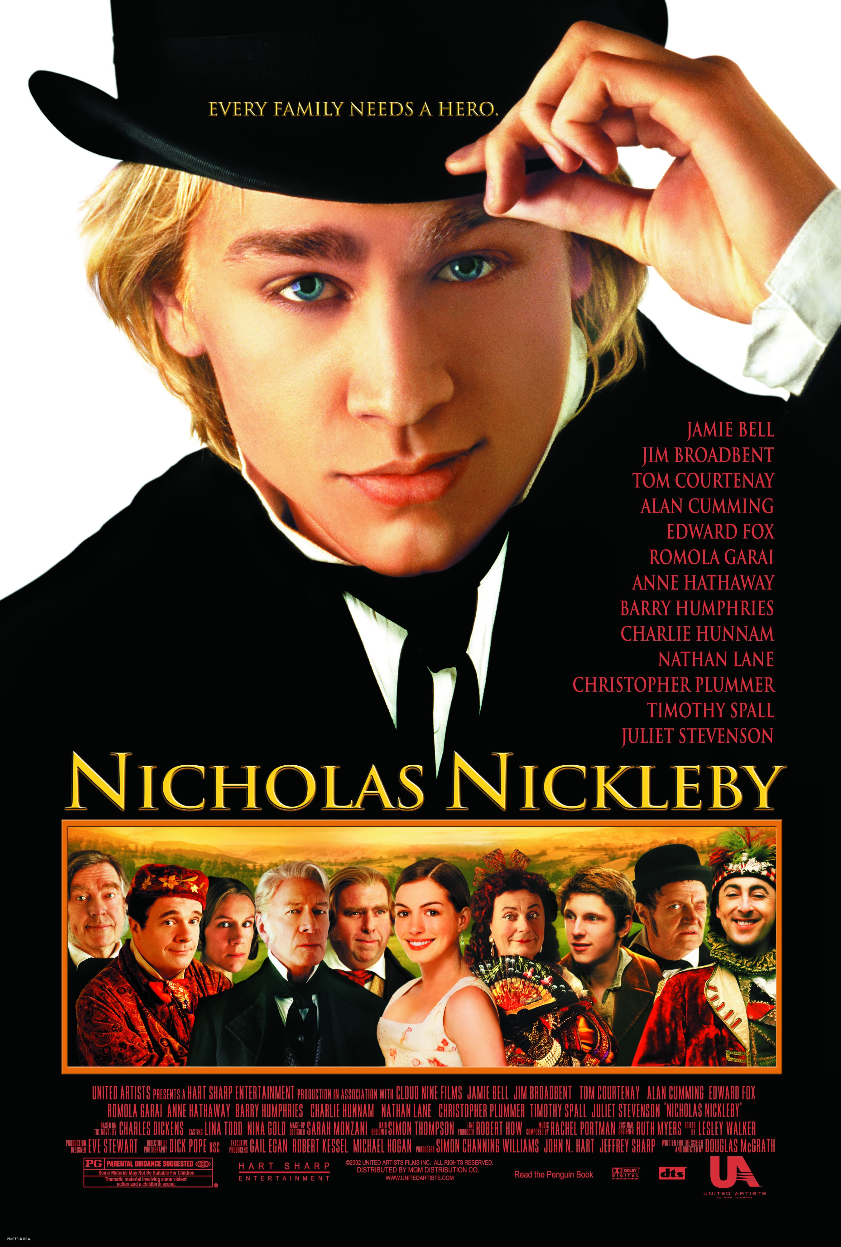 第10位　「ディケンズのニコラス・ニクルビー」