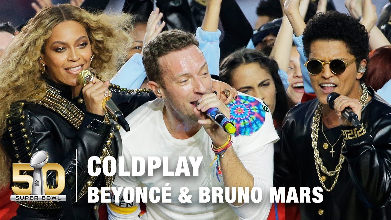Coldplay's FULL Pepsi Super Bowl 50 Halftime Show feat. Beyoncé & Bruno Mars! | NFL - YouTube