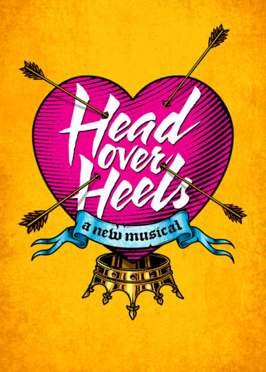 ブロードウェイミュージカル「Head Over Heels」でデビュー