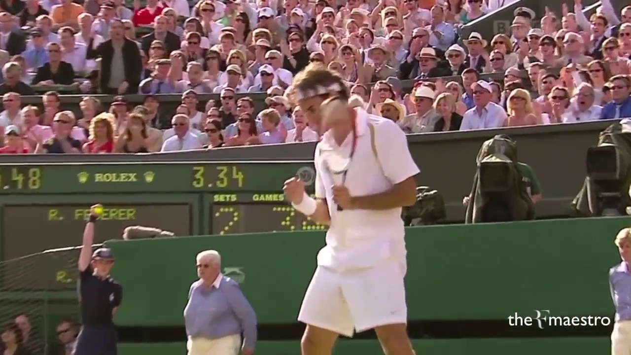 【テニス】これぞ王者！！ロジャー・フェデラー Come On 【HD】 - YouTube