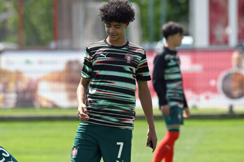U-15ポルトガル代表に