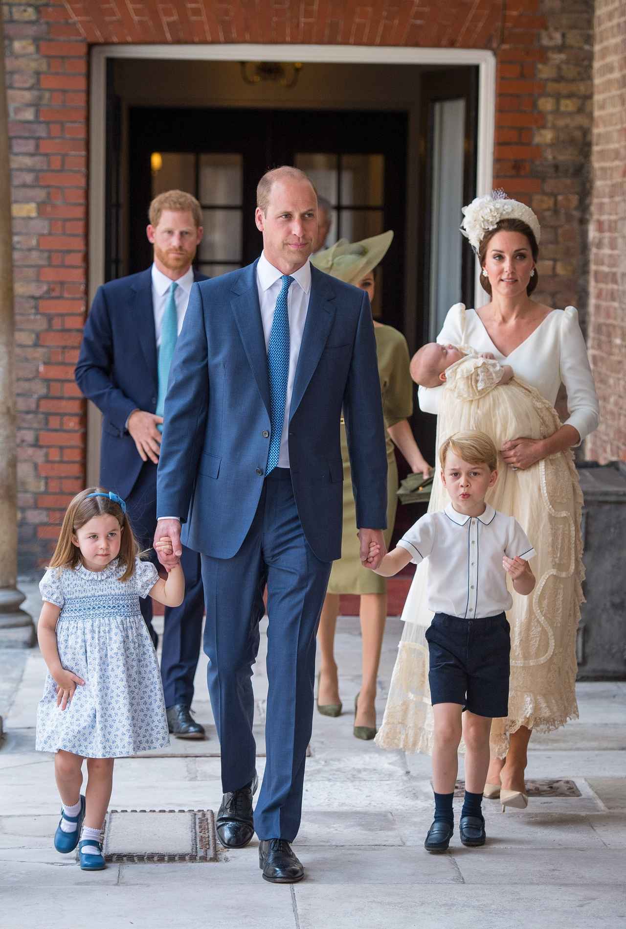2018年頃のウィリアム王子とその家族