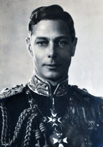 国王ジョージ6世（在位：1936-1952年）