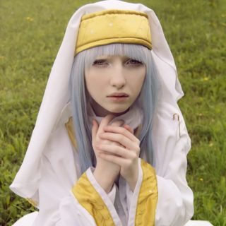 「とある魔術の禁書目録」インデックスのコスプレ