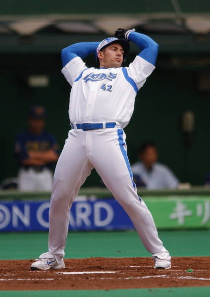 11年間日本のプロ野球で活躍した