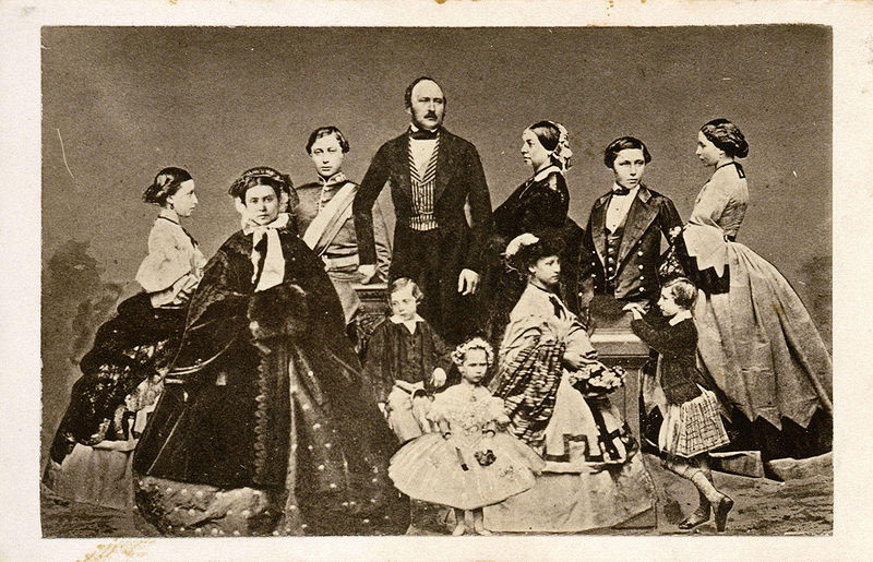 ヴィクトリア女王・アルバート王と9人の子供たち