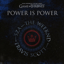 １２位　Power Is Power／SZA, The Weeknd, Travis Scott