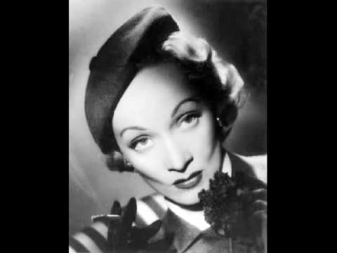 Marlene Dietrich - Quand L'Amour Meurt - YouTube