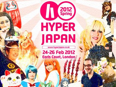 2012年、イギリスでのイベント「HYPER JAPAN London 2012」に参加