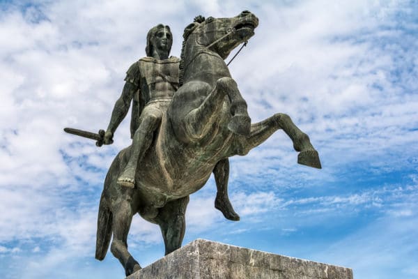 マケドニア王国を栄えさせた若きカリスマ・アレキサンダー大王