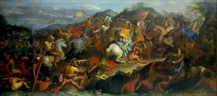 紀元前334年5月、グラニコス川の戦いで勝利