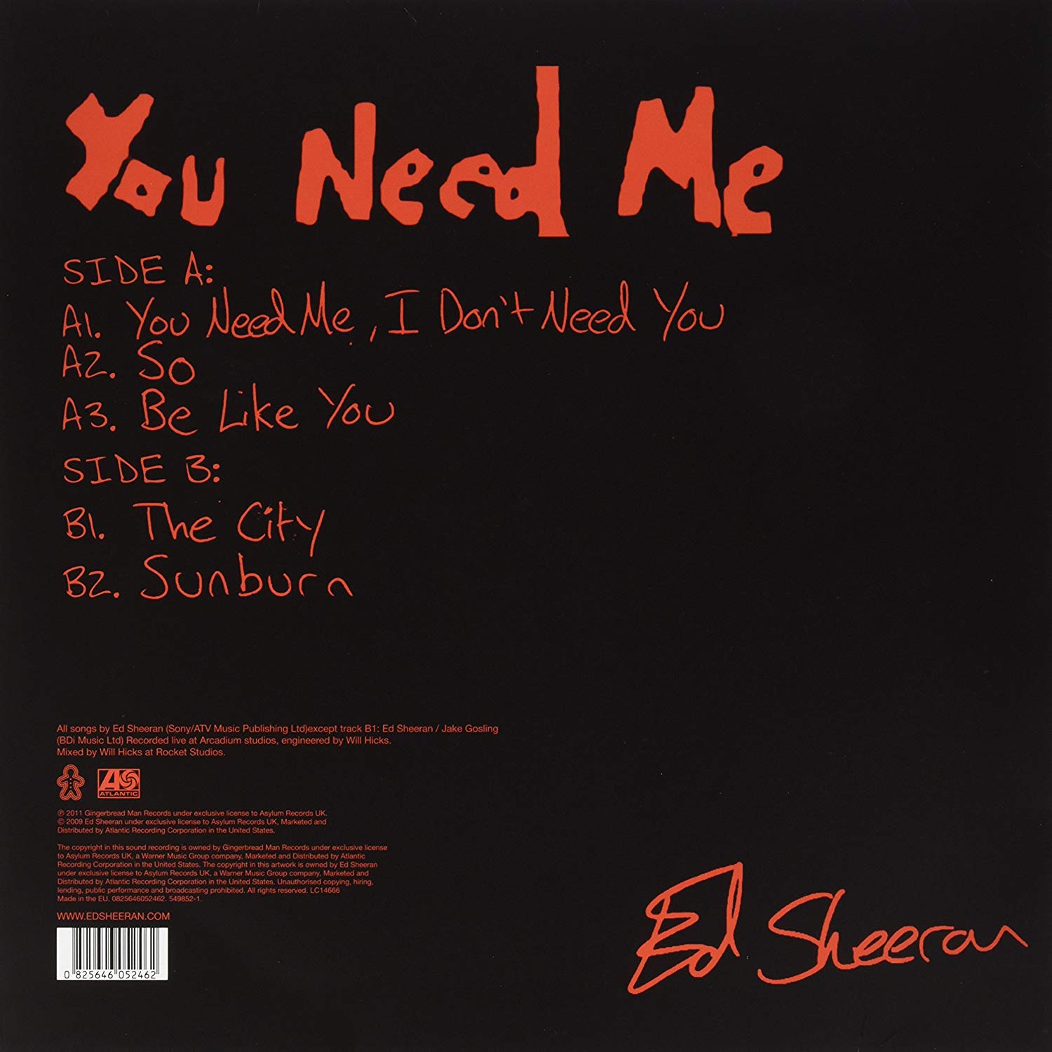 17位：You Need Me, I Don’t Need You