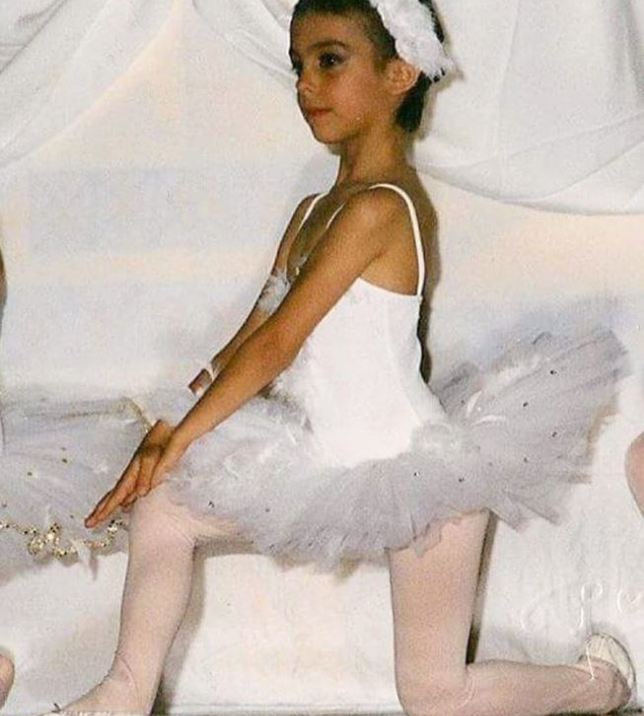 4歳頃からバレエを習っていた