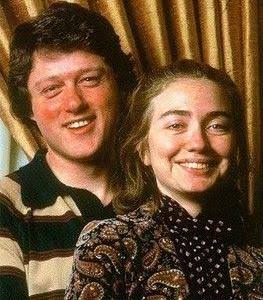ビル・クリントンとの2ショット写真