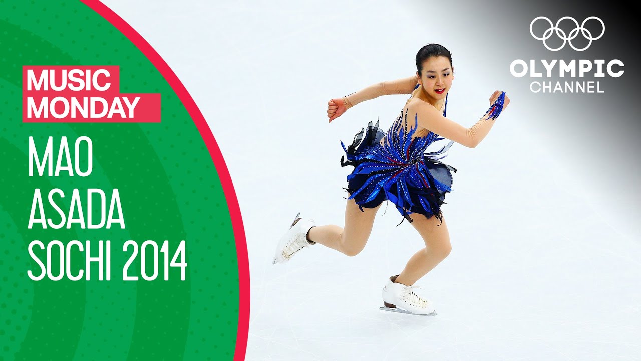 Mao Asada skates to Sergei Rachmaninoff in Sochi 2014 | Music Monday - YouTube