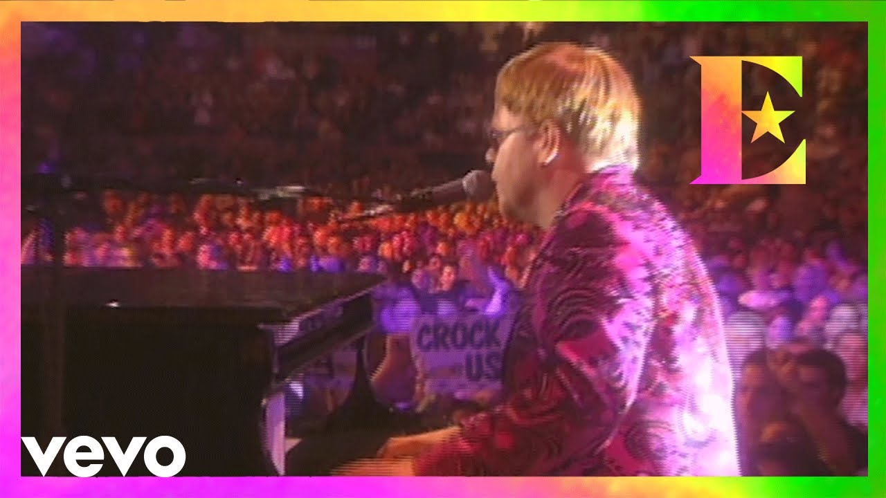 Elton John - Crocodile Rock (Live At Madison Square Garden) - YouTube