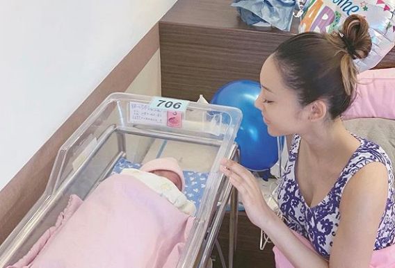 2019年6月に第一子の男の子が誕生（台湾・台北で出産）