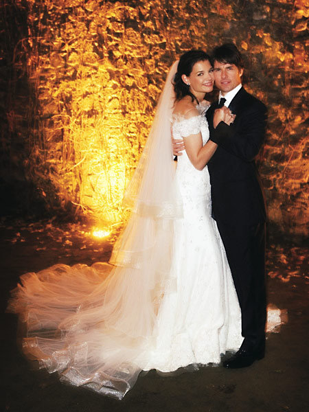 2006年11月にイタリアで結婚式を挙げた