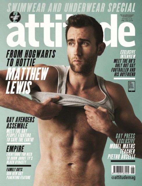 2016年のイギリス雑誌「Attitude」でも特集されている