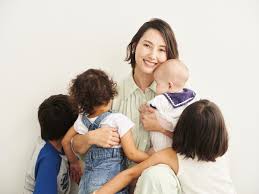 子供を4人出産