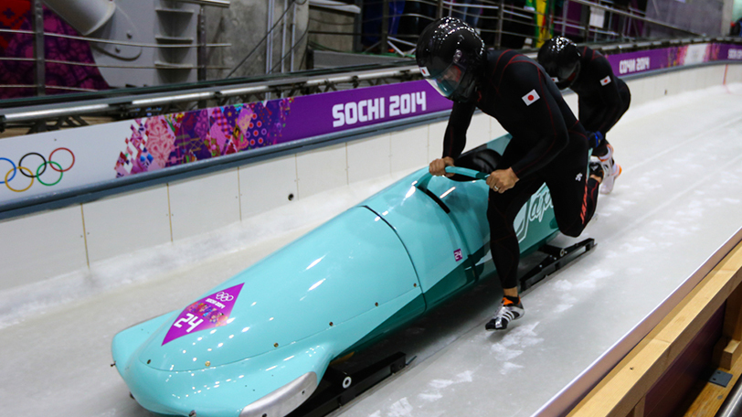 ボブスレー日本代表候補に挙げられたこともあった