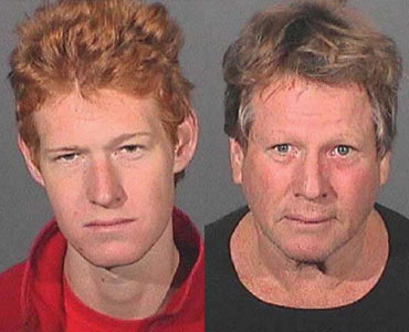 2008年に「違法薬物所持」容疑で三男レッドモンド・オニールと一緒に逮捕