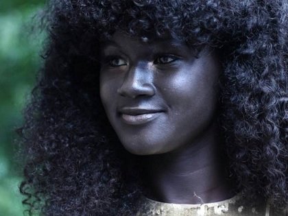 これぞ黒人の中の黒人！ ハンパなく黒い漆黒の黒人モデル「メラニンの女王」が超話題