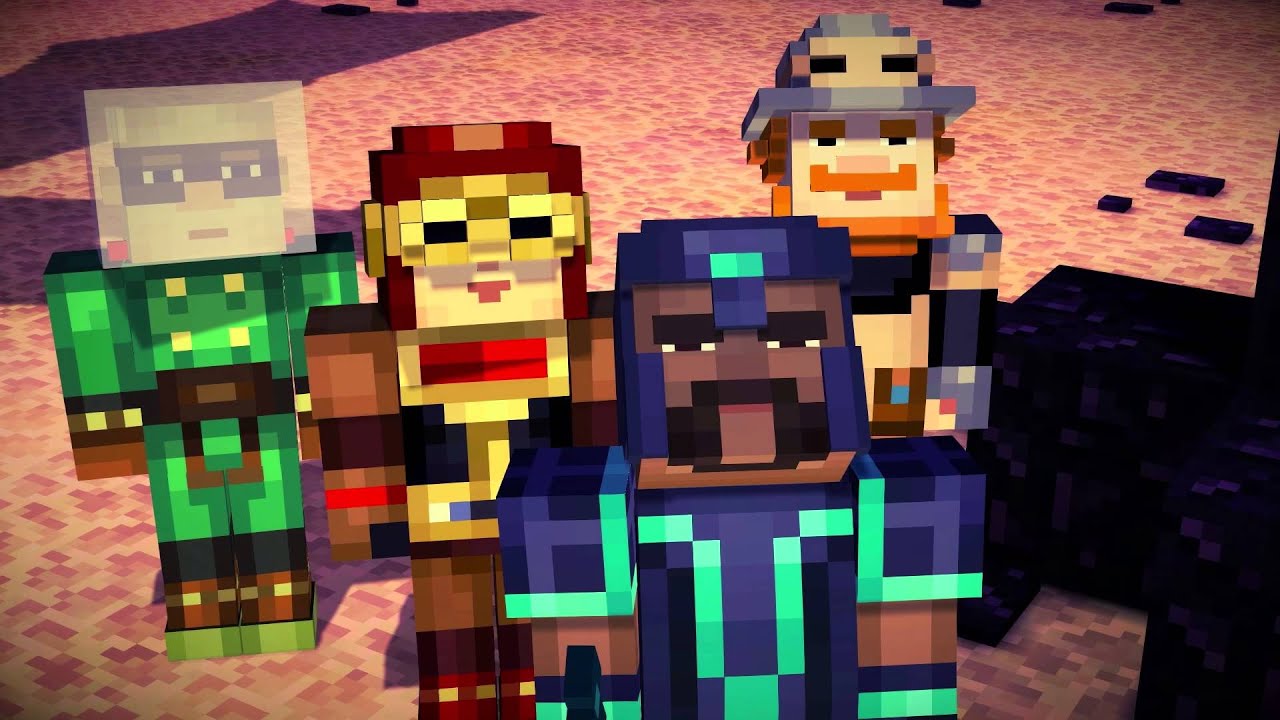 'Minecraft: Story Mode' Episode 1 - 'The Order of the Stone' Trailer - YouTube