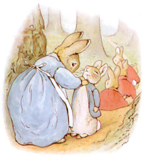 ピーターラビットは児童書に登場するキャラクター