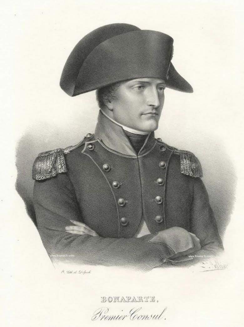 1796年、イタリアでフランス軍の指揮権を任され、類まれなるリーダーシップを発揮