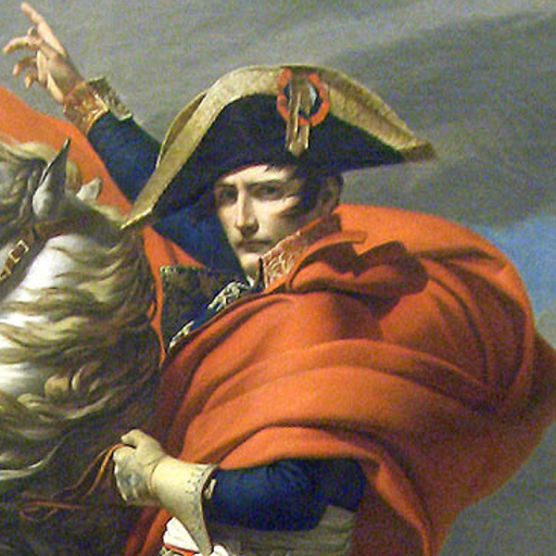 フランス皇帝時代の有名なナポレオン・ボナパルトの画像
