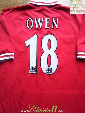 マイケル・オーウェンがリバプール時代、デビュー当時に着ていた「背番号18」