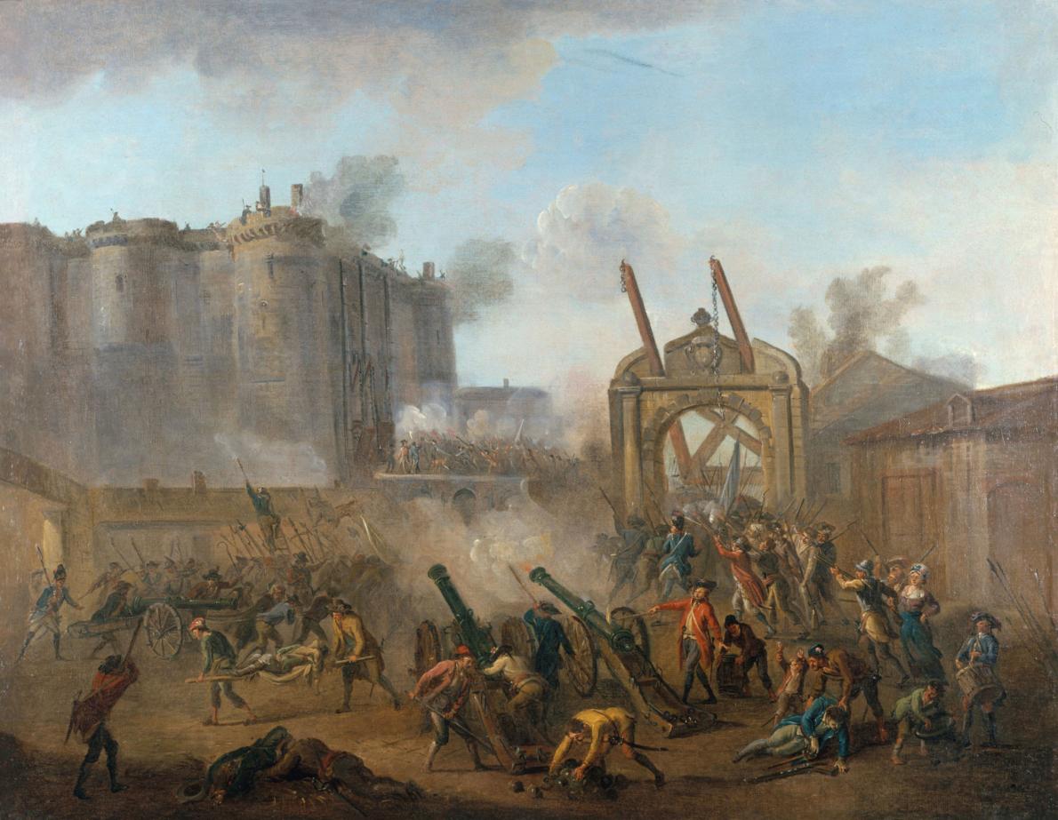 1789年にフランス革命が起こり、フランスの国内情勢は不穏なものとなっていった