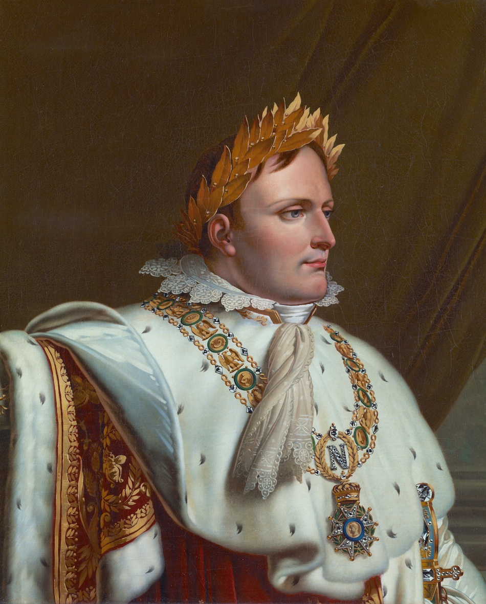 1804年から1814年、1815年に「フランス第一帝政の皇帝」を務めた