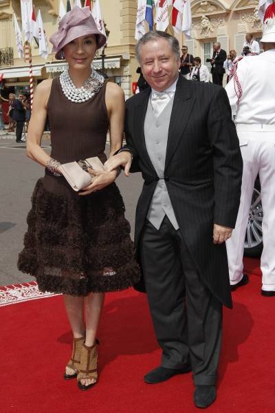 2004年、フェラーリの元CEO・ジャン・トッドと婚約