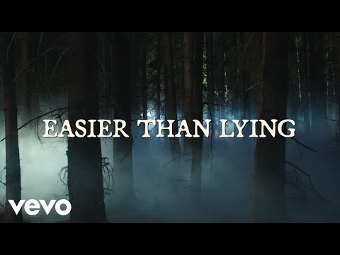Halsey - Easier than Lying (Lyric Video) - YouTube
