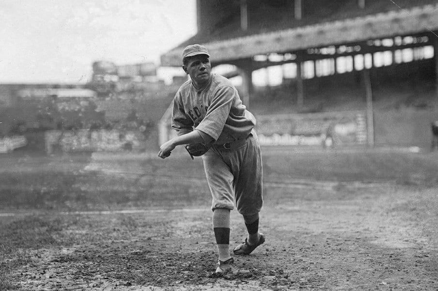 1916年シーズンはボストン・レッドソックスで「防御率1.75」「23勝利」をマーク