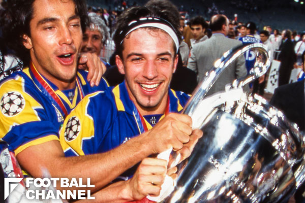 1995-96シーズン、ユヴェントス時代にUEFAチャンピオンズリーグ制覇に貢献