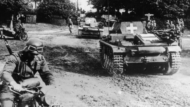 1939年9月1日、ドイツ軍がポーランドに侵攻