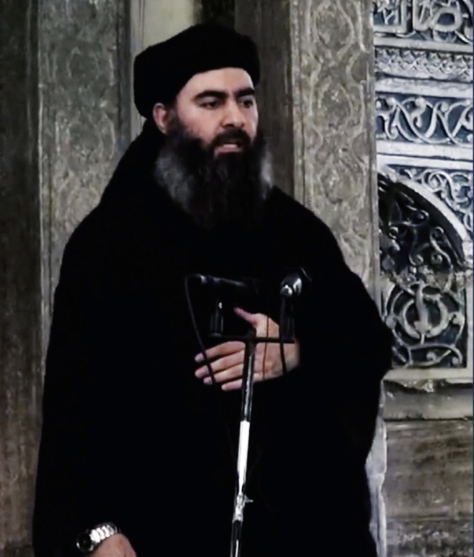 イスラム国の元指導者：アブー・バクル・アル＝バグダーディー